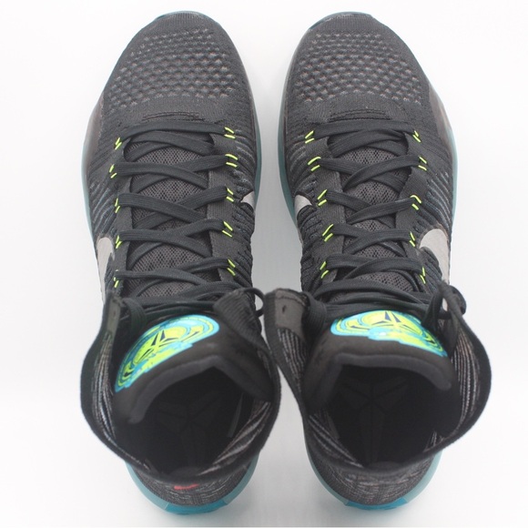 Kobe X Elite Black MTLLC SilverBL LGNVLT Men\'s Size Shoes